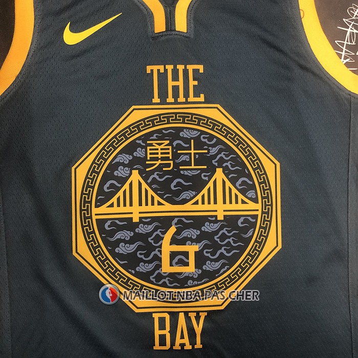 Maillot Golden State Warriors Nick Young NO 6 Ville 2018-19 Bleu